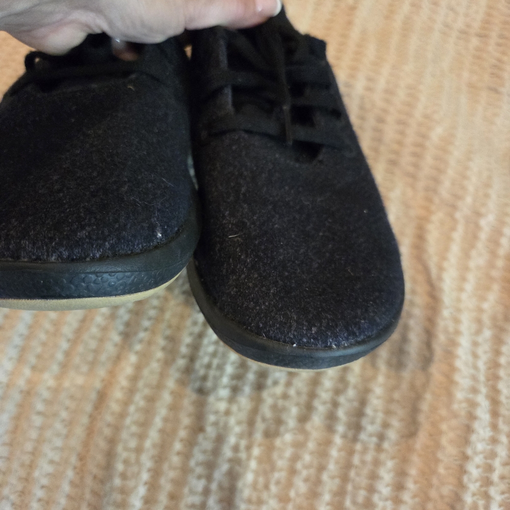 Allbirds Women's Classic Wool Shoes - Natural Black - Picture 4 of 5
